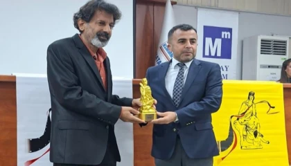 Köşe yazarımız ’necmi cemal’e Antakya Uluslararası Film Festivali’nde onur ödülü