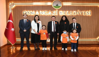 LÖSEV Bursa’dan Başkan Erkan Aydın’a ziyaret