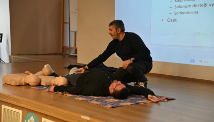 Manisa Büyükşehir ilk yardıma her daim hazır