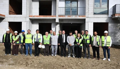 Manisa Spilkent Projesi’nde çalışmalar hızla sürüyor