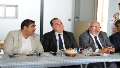 Manisa’da Başkan Dutlulu, Mermerciler Sitesi esnafıyla buluştu