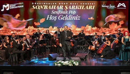 Mersin’de öğretmenlere özel ‘Sonbahar Şarkıları’ konseri