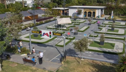 Mersin’de ’Trafik Park’ çocuk neşesiyle doldu