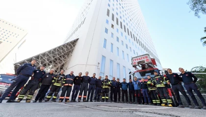 Mersin’de ’Yangın ve Kurtarma Tatbikatı’ gerçekleştirildi