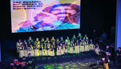 Minik kalplerden büyük ezgiler Malatya’da yankılandı