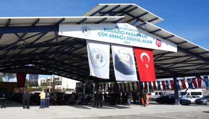 Muğla Boğaziçi’de ’Pazar Yeri ve Sosyal Alan’ açıldı