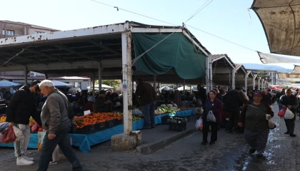 Muğla Büyükşehir Yatağan pazar yerini yeniliyor
