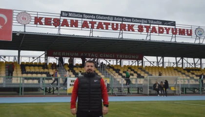 Müzikten sahaya uzanan yolculuk... Keşanlı müzisyen yıllar sonra futbola döndü