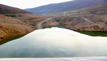 Ordu Korgan Barajı’nda su tutumuna başlandı