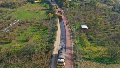 Ordu’da yol çalışmalarını aralıksız devam ediyor