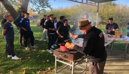 Ormankıran’dan futbolculara mangal partisi