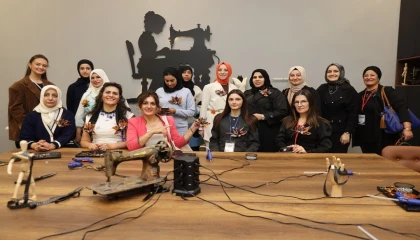 Ortadoğulu iş kadınlardan Kocaeli Moda Akademisi’ne övgü