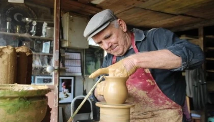 Pazaryeri’nin usta çömlekçisi Salim Yaşar vefat etti
