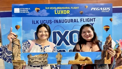 Sabiha Gökçen’den Mısır’a iki yeni destinasyon