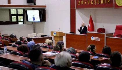 Sakarya Büyükşehir çalışanlarına iş sağlığı eğitimi