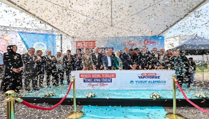 Sakarya Mekece’de sosyal tesisin temeli atıldı