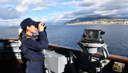 TCG Heybeliada, Messina Boğazı geçişini tamamladı