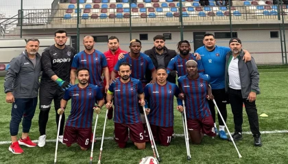 Trabzon Ampute Futbol Takımı sezona galibiyetle başladı