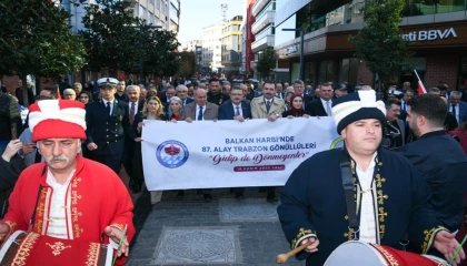 Trabzon’da ‘Gidip de Dönmeyenler’ etkinliği! 511 şehit anıldı