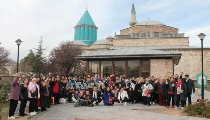 TÜED Uludağ üyelerinden Konya’ya kültür turu