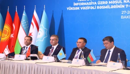 Türk Devletleri Teşkilatı Medya Bakanları Bakü’de buluştu