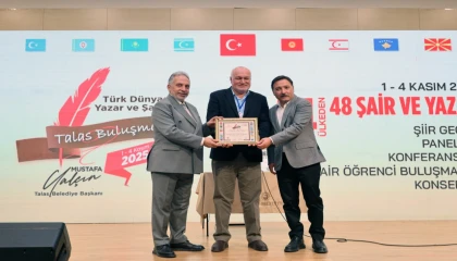 Türk Dünyası yazar ve şairleri Kayseri Talas’ta buluştu
