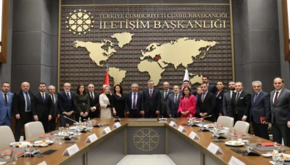 Türkiye Basın Federasyonu’ndan İletişim Başkanlığı’na ziyaret