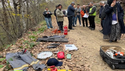 Yığılca’da orman üretim işçileri ’mesleki’ ter döktü