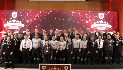 24 güvenlik görevlisine onur ödülü