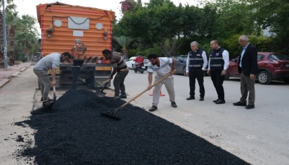 Antalya’da altyapı sonrası asfalt seferberliği