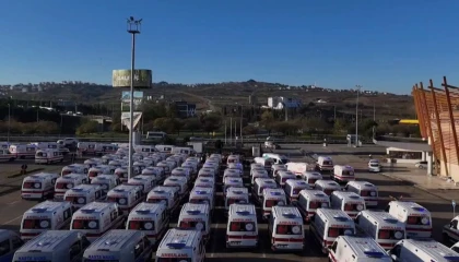 Bakan Memişoğlu: Yıl sonuna kadar 856 yeni ambulans daha hizmete girecek