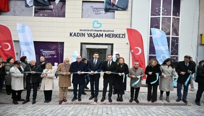 Balıkesir’de Manyas Kadın Yaşam Merkezi hizmete açıldı