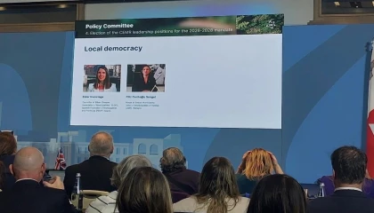 Başkan Sengel’e Avrupa’da büyük onur