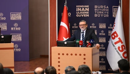 BTSO Başkanı Burkay 2030 vizyonunu ve yatırım hedeflerini paylaştı