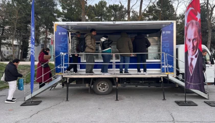 Bursa Büyükşehir öğrencilerin içlerini ısıtıyor