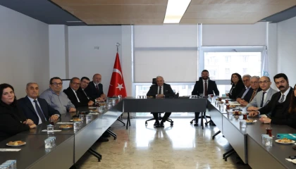 Bursa Nilüfer’de Başkan Özdemir sanayi bölgeleri temsilcileriyle buluştu