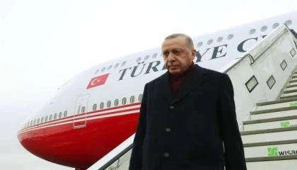 Cumhurbaşkanı Erdoğan Türkmenistan yolcusu... Uluslararası Barış ve Güven Forumu’na katılacak