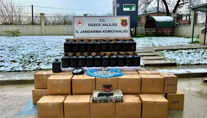 Düzce’de yılbaşı öncesi dev alkol operasyonu!
