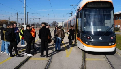 Eskişehir’de ESTÜ öğrencileri ESTRAM’da teknik eğitim aldı
