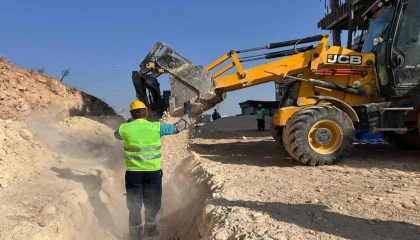 Gaziantep’te Gazitepe ve Sarısalkım’a yeni içmesuyu altyapısı