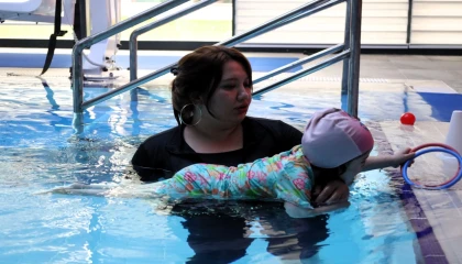 Gonca’da hidroterapi tedavisi hayatları değiştiriyor... Suyun gücüyle rehabilitasyon