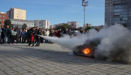 İstanbul Beylikdüzü Belediyesi çalışanlarına ’yangın güvenlik’ eğitimi