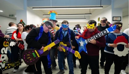 İstanbul’da Engelsiz Merkezde yeni yıl neşesi