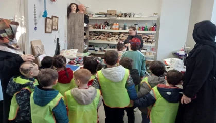 İZGİM, minikleri Çocuk Kütüphanesi’nde ağırladı