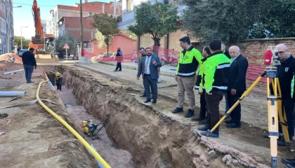 İzmir Ödemiş’te altyapıda yoğun tempo