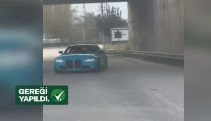 İzmir’de drift ve makas atan sürücüler yakalandı!