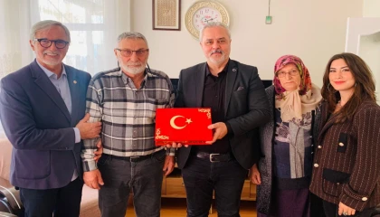 İzmit Derince’de Kıbrıs gazilerine anlamlı ziyaret