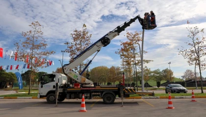 İzmit Sekapark’ta akıllı aydınlatma sistemi devrede