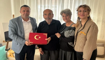 İzmit’ten Kıbrıs Gazilerini ziyarete devam