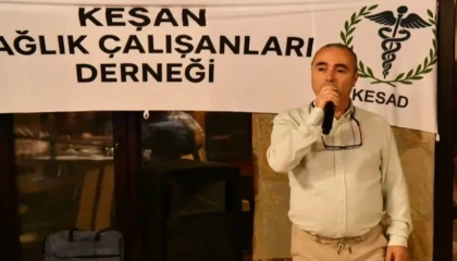 Keşan’da sağlık çalışanlarından güçlü buluşma